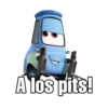 A los pits!
