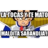 LATOCAS Y TE MATO
MALDITA SABANDIJA!
memeg