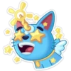 Gato Unicornio Azul 16