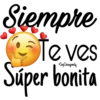 Siempre
te ves
Súper bonita
T
Soy Choogomilg