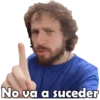 No va a suceder