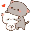 peach cat and boyfriend 5