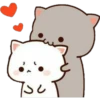 peach cat and boyfriend 6