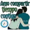 Amo compartir tiempo contigo Mile_Mile