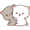 peach cat and boyfriend 10