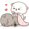 peach cat and boyfriend 12