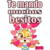 Te mando muchos besitos Mila Mile UWU