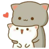 peach cat and boyfriend 13