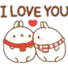I LOVE YOU
4