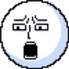※Emoji pixel blanco※ 12