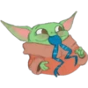 Baby Yoda animado 11