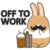 OFF TO
WORK