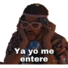 Ya yo me
entere