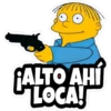 FALTO AHÍ
LOCA!