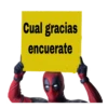 Cual gracias
encuerate
