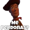 Me
PERDONAS?