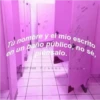 Pues
Roger
wegg
Tu nombre y el mío escrito
en un baño público, no sé,
piensalo.
Tumblr con Frases Verga.