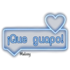 ¡Que guapo!
Maleny