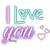 I Love
you
Maleny
d