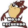 NOLO
RECUERDO