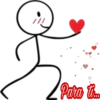 Para t