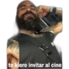 te kiero invitar al cine