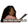 Esa labia ya me la se