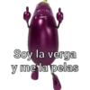 Soy la verga
y me la pelas