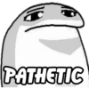 PATHETIC CHARLEY STICKERS