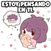 ESTOY PENSANDO
EN TI
kiss!
❤