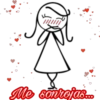 Me sonrojas...