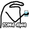 TOMA AWA CHARLEY_STICKERS
