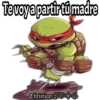 Te voy a partir tu madre Christian