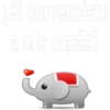 ¿Si convenciste
a mis papás?
