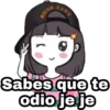 FEI回线
北太平洋
Sabes que te
odio je je