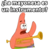 ¿La mayonesa es
un instrumento?