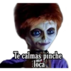 Te calmas pinche
loca