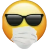 Stickers con mascarillas 16