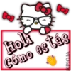 HELLO KITTY" SALUDITOS 7