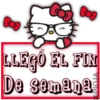 HELLO KITTY" SALUDITOS 8