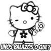 UNOS BALAZOS O QUE?