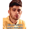 Ella no quiere
estar conmigo