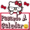 HELLO KITTY" SALUDITOS 10