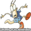 bh
½
Saltando en tus pendejadas