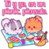Tú y yo, en un
picnic, piensalo.
Foco