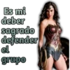 Es mi
deber
sagrado
defender
el
grupo