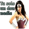 Tu solo
un don
nadie