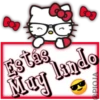 HELLO KITTY" SALUDITOS 14