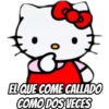 EL QUE COME CALLADO COMO DOS VECES
