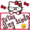 HELLO KITTY" SALUDITOS 18